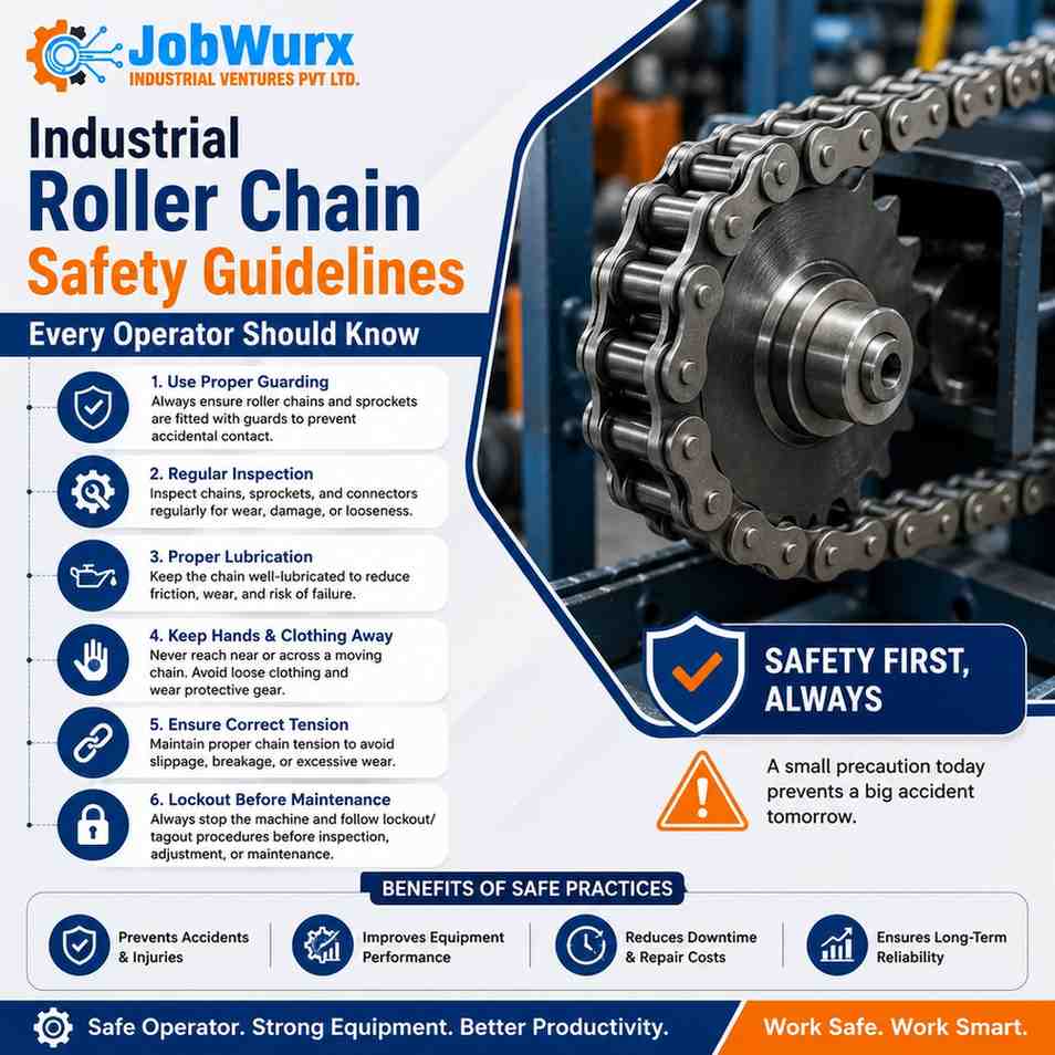 Industrial Roller Chain Safety Guidelines Every Operator Should Know