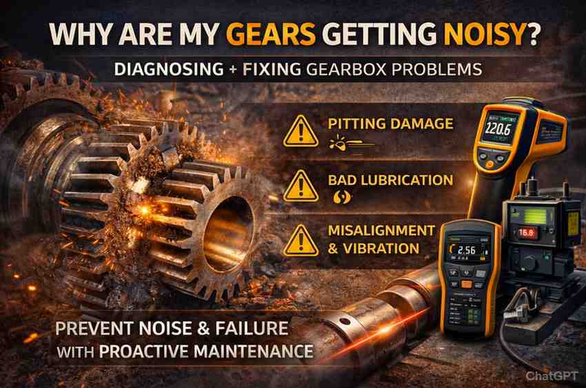 Silence the Noise: Strategies for Reducing Vibration and Noise in Industrial Gears