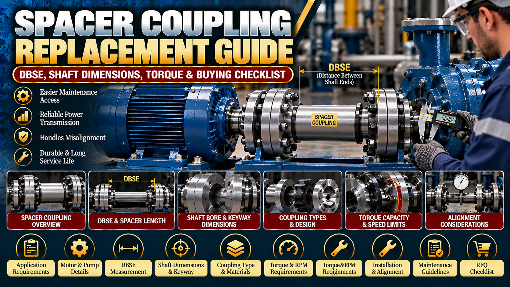 What Specifications Should You Check Before Ordering a Replacement Spacer Coupling? - industrial guide
