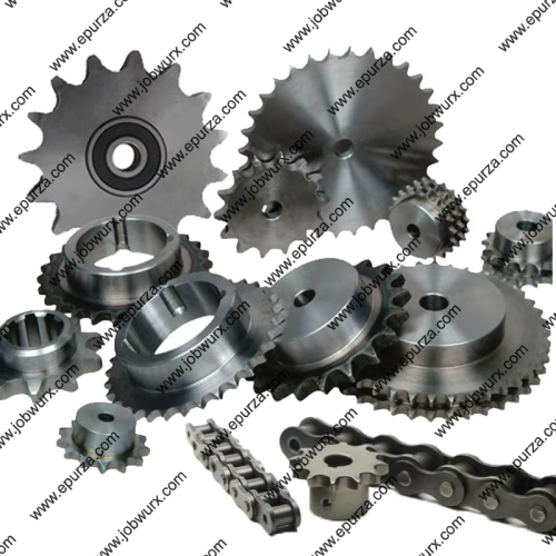 Sprocket for industrial applications